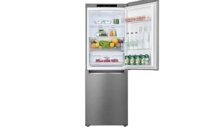 RÉFRIGÉRATEUR LG COMBINÉ 3 TIROIRS GRIS GCB399NL.JM