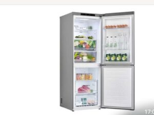 RÉFRIGÉRATEUR LG COMBINÉ  3 TIROIRS GRIS GCB399NL.JM