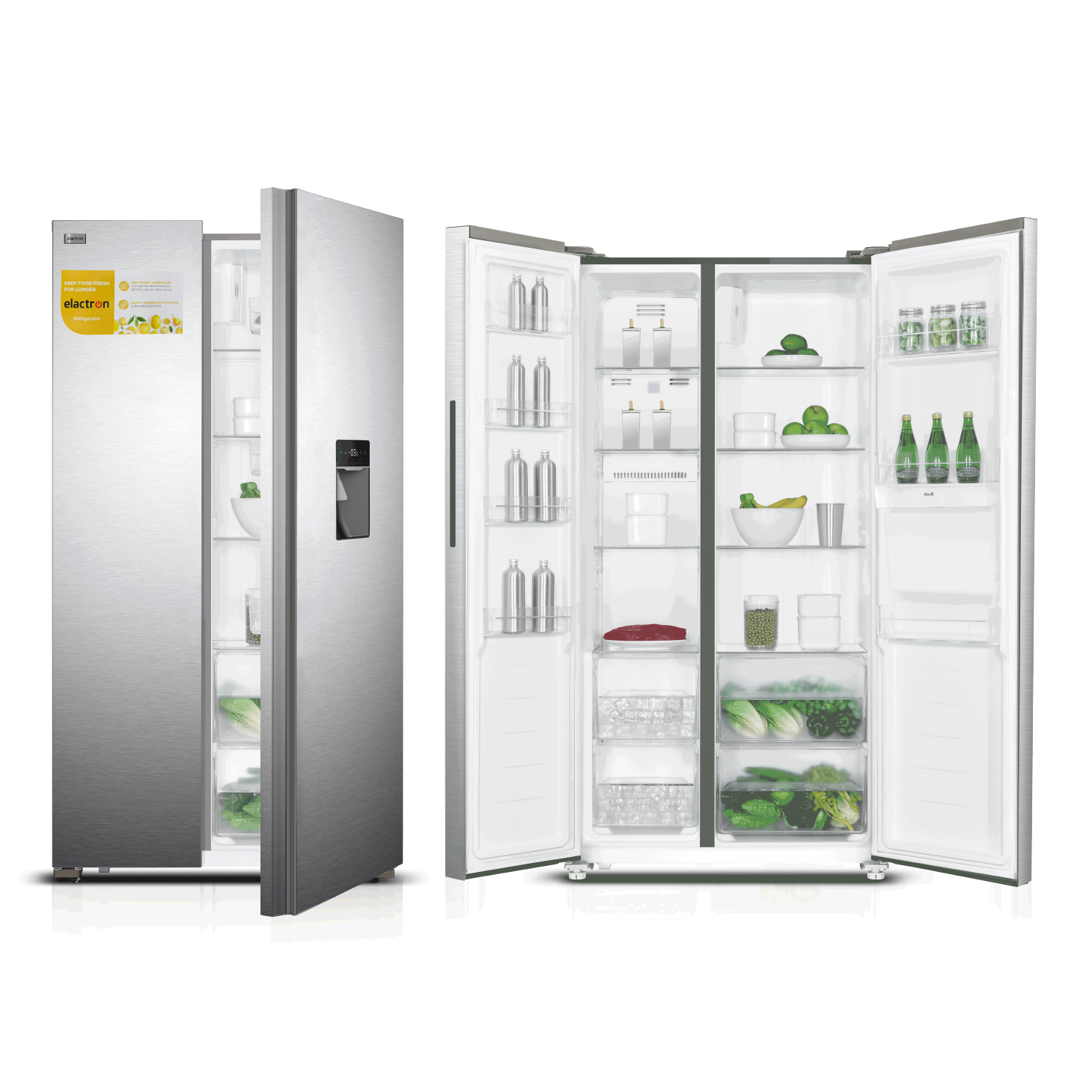 Réfrigérateur Smart technology vitrine 1 porte 169L STCDV483 – Image 2
