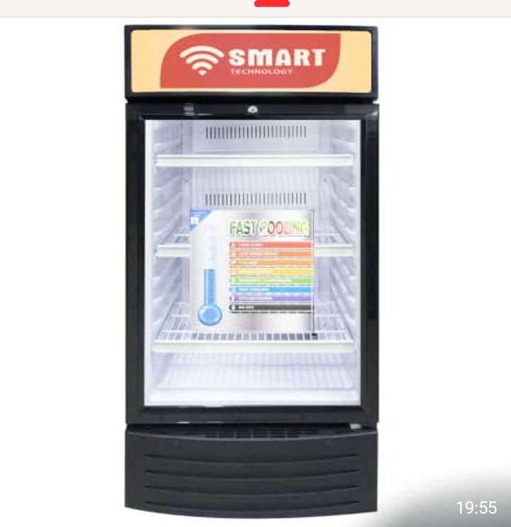 Réfrigérateur Smart technology vitrine 1 porte 169L STCDV483